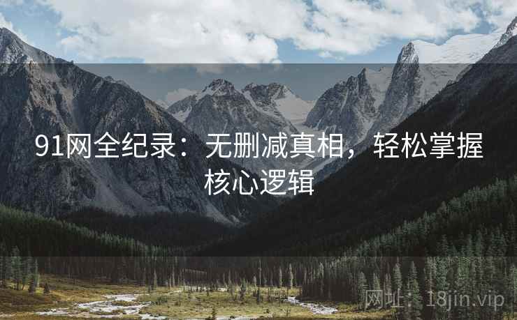 91网全纪录：无删减真相，轻松掌握核心逻辑
