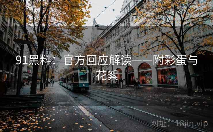 91黑料：官方回应解读——附彩蛋与花絮  第1张